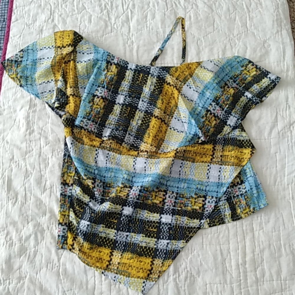 Project Runway Asymmetrical Top size Medium
